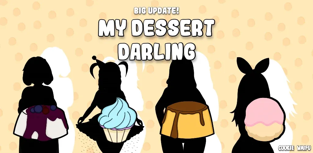 Скачать Cookie Waifu: Dessert Darling на Андроид — Безлимитные монеты и все наряды — скриншот 1