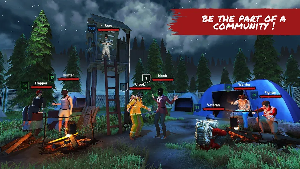 Скачать Horror Forest 3 open-world RPG на телефон — Безлимитные деньги и открытый мир — скриншот 4