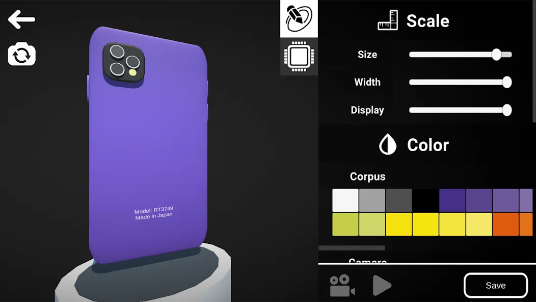 Phone Simulator - 3D Maker MOD — Безлимитные деньги и премиум функции на Андроид — скриншот 2
