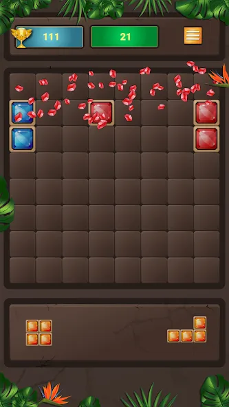 Скачать взлом Block Puzzle на Андроид — Без рекламы и бесконечные ходы — скриншот 2