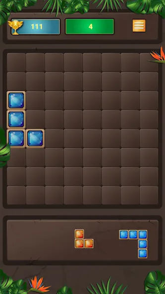 Скачать взлом Block Puzzle на Андроид — Без рекламы и бесконечные ходы — скриншот 3