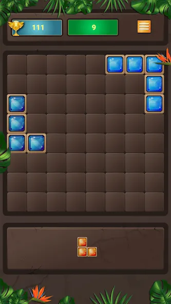 Скачать взлом Block Puzzle на Андроид — Без рекламы и бесконечные ходы — скриншот 4