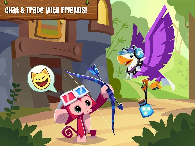 Скачать Animal Jam на телефон — Безлимитные сапфиры и открытая одежда — скриншот 5