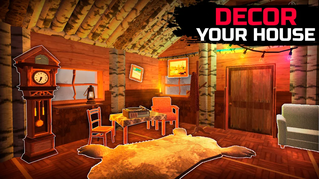 Скачать WinterCraft: Survival Forest MOD APK — Выживание в зимнем лесу — скриншот 3