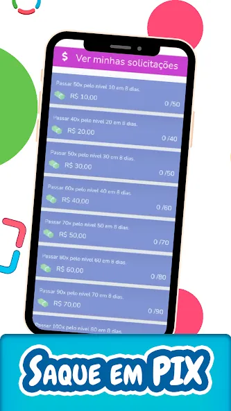 Pix Color - Jogue e Ganhe — Мод: Recompensas ilimitadas e níveis desbloqueados — скриншот 2