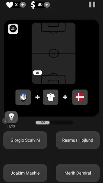 total football quiz на Андроид — Мод Безлимитные подсказки и открыты все уровни — скриншот 4 total football quiz на Андроид — Мод Безлимитные подсказки и открыты все уровни — скриншот 4