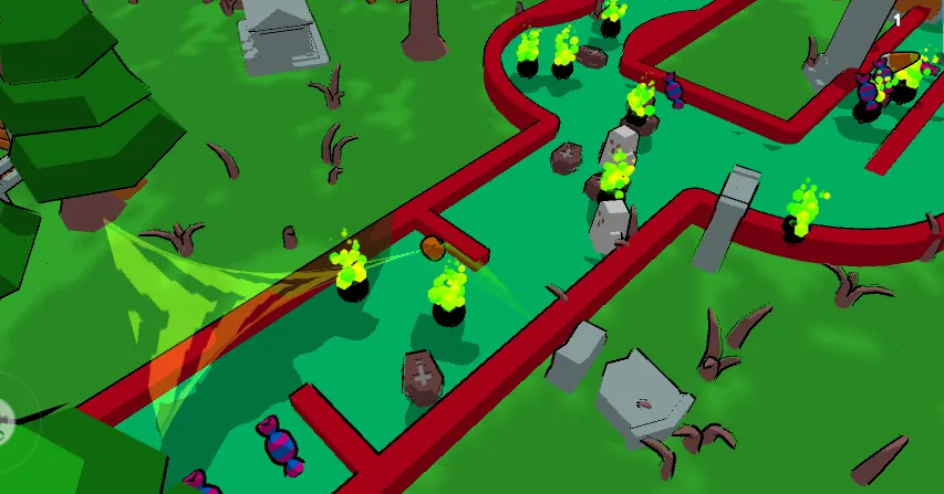 Взломанная MiniGolf Madness: Halloween на Андроид — Безлимитные мячи и открыты все уровни — скриншот 3