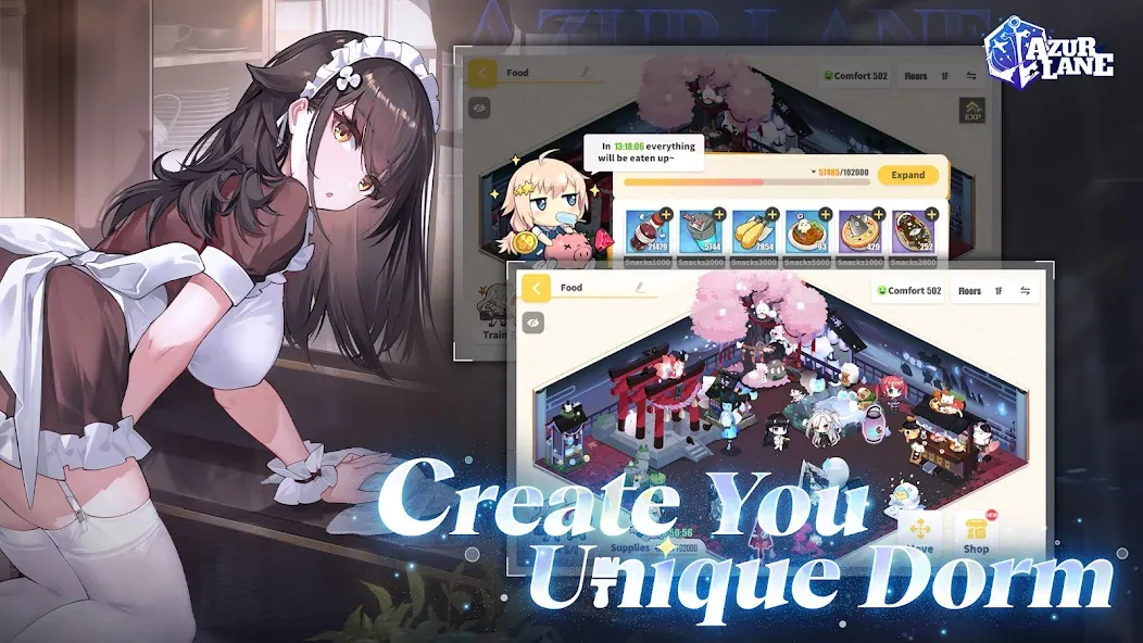 Azur Lane на Андроид — Неограниченные ресурсы и усиленный флот — скриншот 4 Azur Lane на Андроид — Неограниченные ресурсы и усиленный флот — скриншот 4