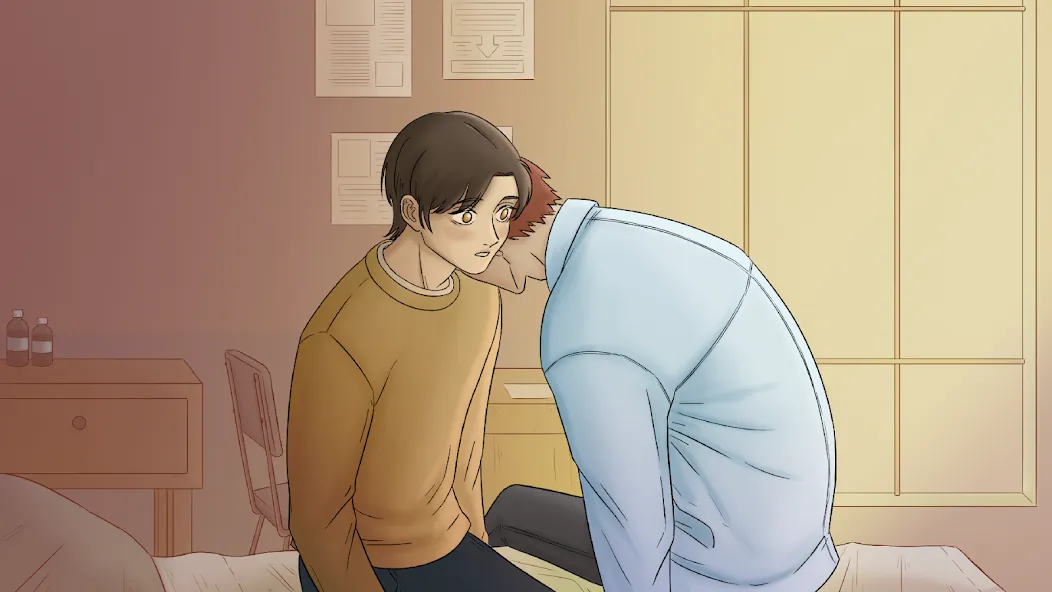 Скачать After School: BL Romance Game — Безлимитные ресурсы и все сцены открыты — скриншот 1