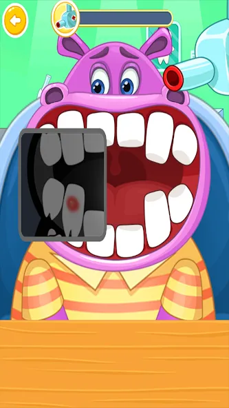 Children's doctor : dentist Mod APK Бесплатное лечение и все инструменты — Скачать на Андроид — скриншот 2