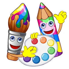 Скачать Coloring pages (Мод: Разблокированы все раскраски и инструменты) на Андроид