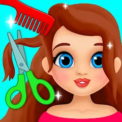 Скачать взломанную Hair salon — Безлимитные монеты и всё открыто
