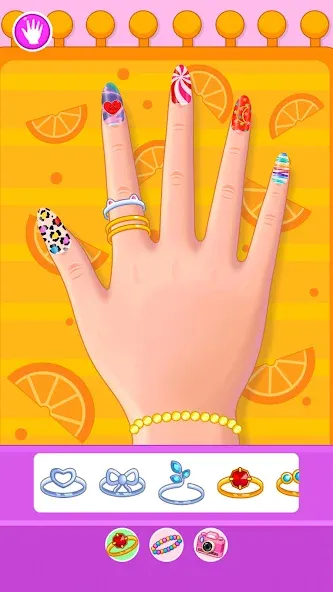 Скачать Nail salon (Мод: Безлимитные деньги и все инструменты) на Андроид — скриншот 4