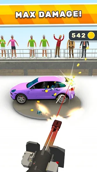 Fury Cars MOD APK — Безлимитные деньги и топливо — скриншот 2