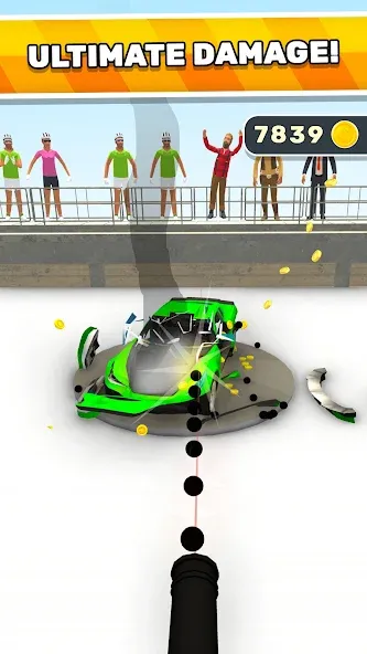 Fury Cars MOD APK — Безлимитные деньги и топливо — скриншот 3