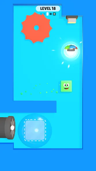 Material Shifter MOD APK — Бесконечные ресурсы и открыты уровни — скриншот 4