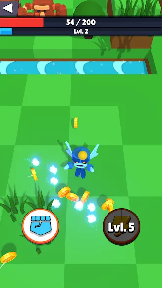Скачать Monster Rumble с модом — Безлимитные монеты и усиленные монстры — скриншот 3