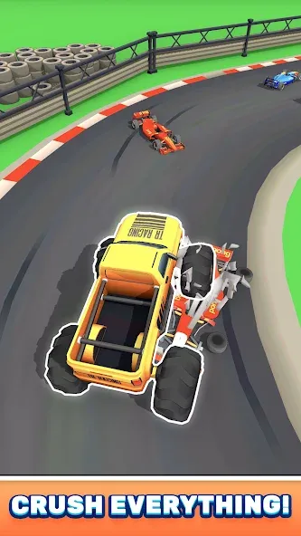 Monster Truck Rampage — Мод: Безлимитные деньги и усиленные машины — скриншот 2 Monster Truck Rampage — Мод: Безлимитные деньги и усиленные машины — скриншот 2
