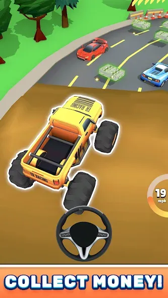 Monster Truck Rampage — Мод: Безлимитные деньги и усиленные машины — скриншот 5 Monster Truck Rampage — Мод: Безлимитные деньги и усиленные машины — скриншот 5