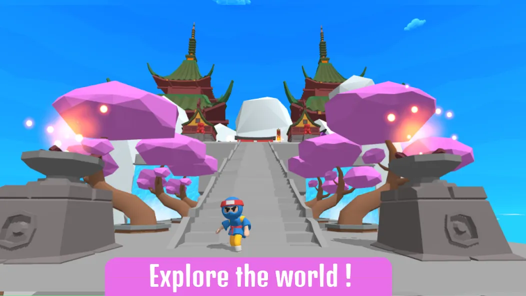 Скачать Ninja World Adventure на Андроид — Безлимитные монеты и открытые уровни — скриншот 3