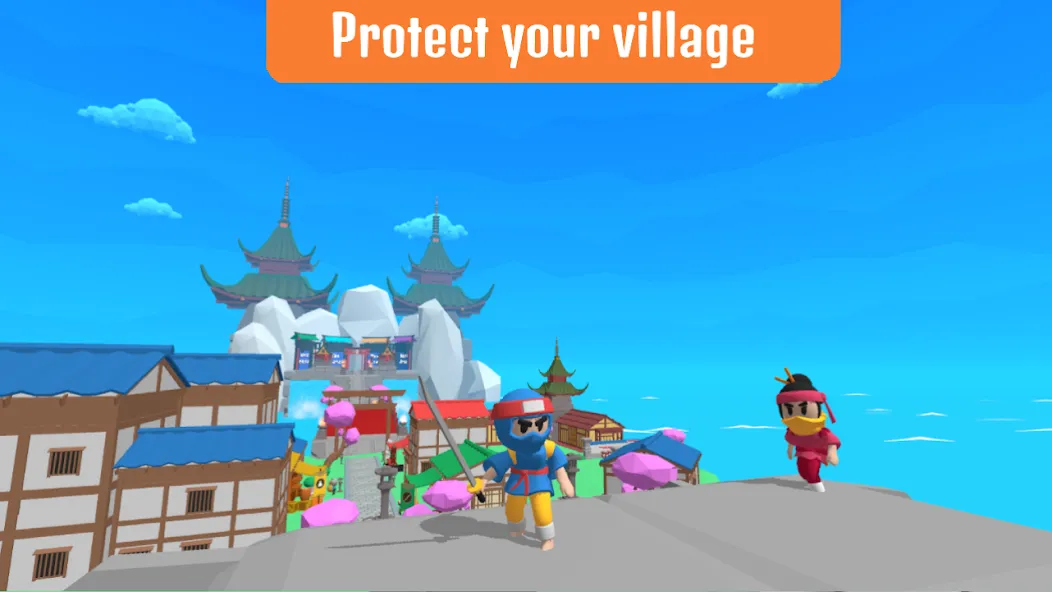 Скачать Ninja World Adventure на Андроид — Безлимитные монеты и открытые уровни — скриншот 4