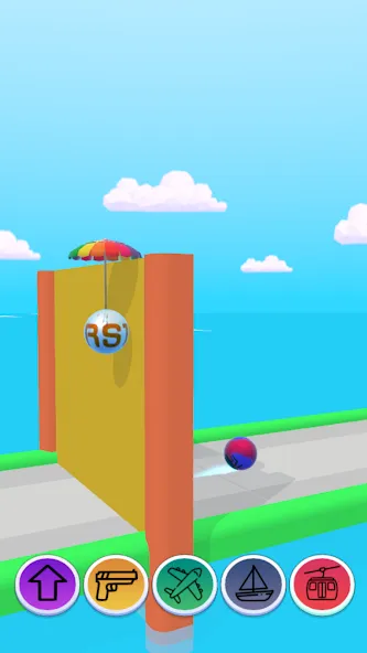 Скачать Pocket Robot Runner на Android — Безлимитные деньги и ускорение робота — скриншот 4