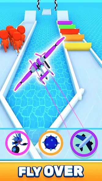 Robo Runner — Мод: Бесконечные деньги и усиленные роботы — скриншот 1 Robo Runner — Мод: Бесконечные деньги и усиленные роботы — скриншот 1