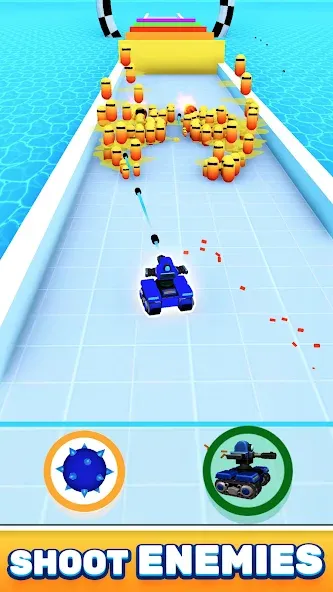 Robo Runner — Мод: Бесконечные деньги и усиленные роботы — скриншот 2 Robo Runner — Мод: Бесконечные деньги и усиленные роботы — скриншот 2