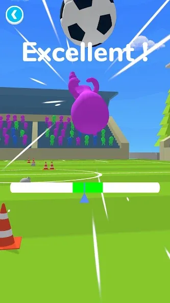 Soccer Runner (Мод Без рекламы и бесконечные монеты) — скриншот 3 Soccer Runner (Мод Без рекламы и бесконечные монеты) — скриншот 3