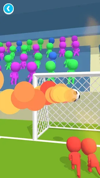 Soccer Runner (Мод Без рекламы и бесконечные монеты) — скриншот 4 Soccer Runner (Мод Без рекламы и бесконечные монеты) — скриншот 4