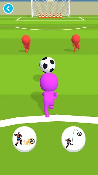 Soccer Runner (Мод Без рекламы и бесконечные монеты) — скриншот 5 Soccer Runner (Мод Без рекламы и бесконечные монеты) — скриншот 5