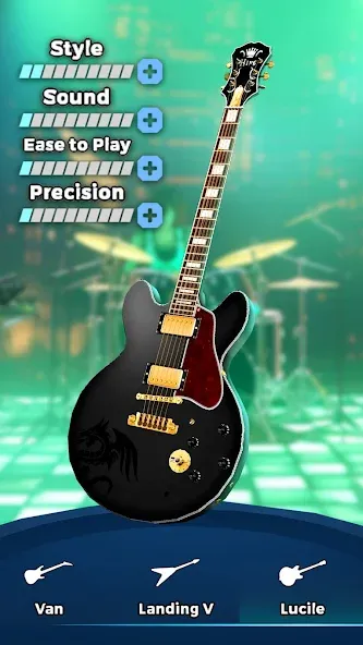 Скачать Guitar Band: Rock Battle MOD APK — Безлимитные деньги и все песни открыты — скриншот 2