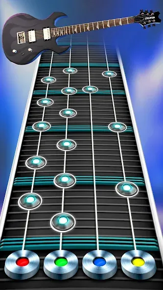 Скачать Guitar Band: Rock Battle MOD APK — Безлимитные деньги и все песни открыты — скриншот 5