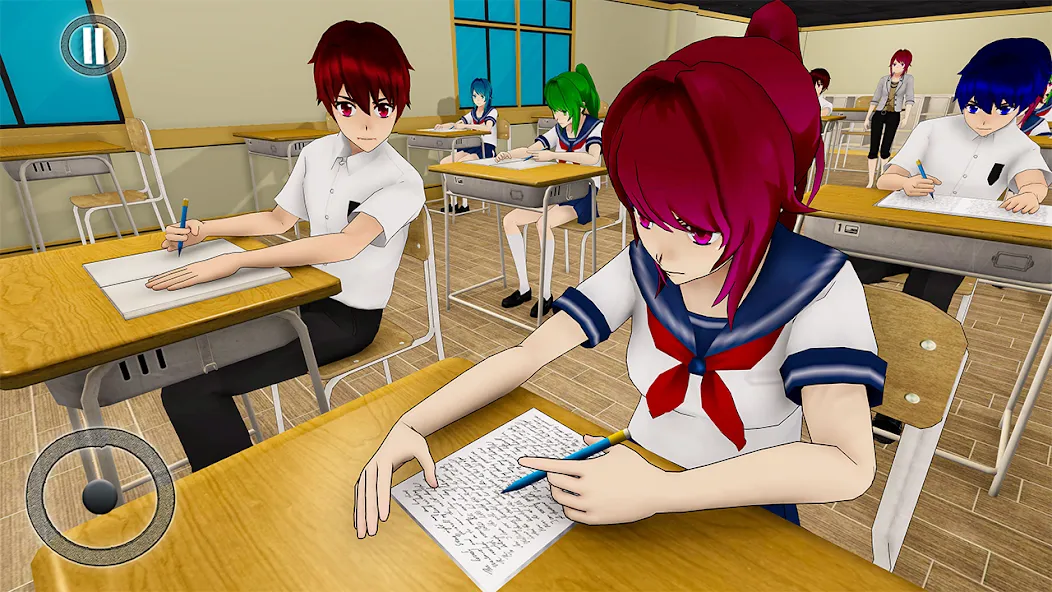 Скачать Anime Girl School Teacher 3D — Последняя версия (Безлимитные деньги и все персонажи) — скриншот 1