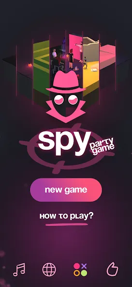 Spyfall - party game MOD APK — Открыты все локации и роли — скриншот 1