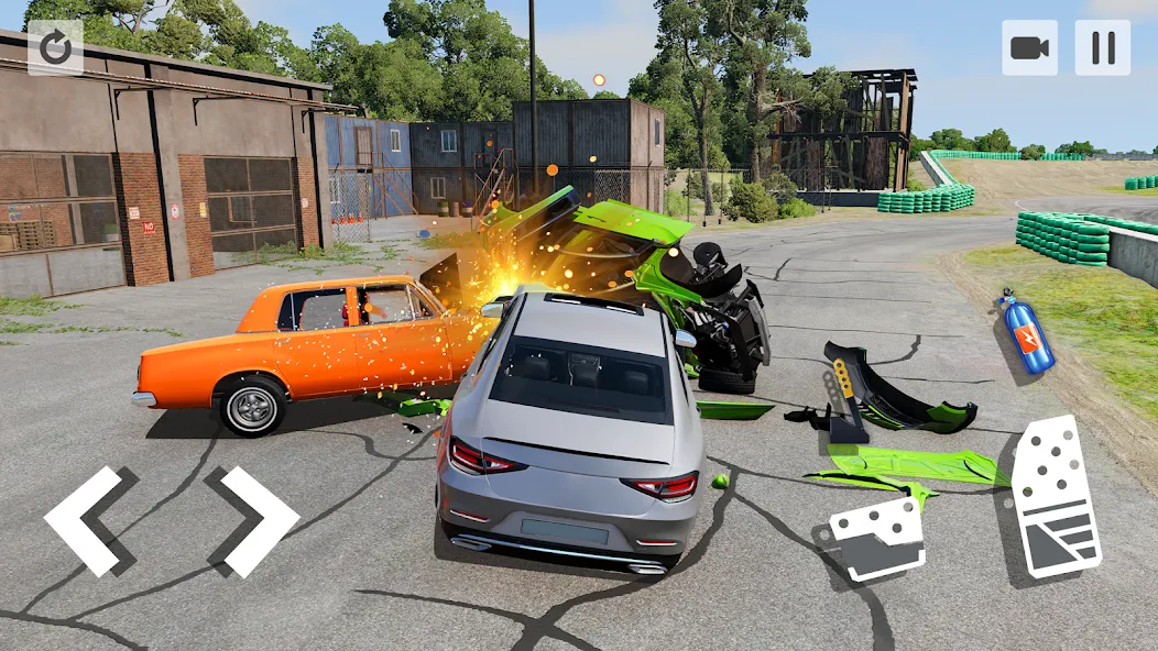 Скачать Car Crash Game — Разблокированы все машины и трассы — скриншот 2