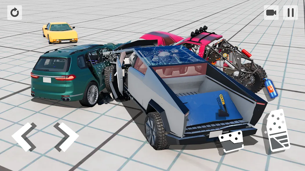 Скачать Car Crash Game — Разблокированы все машины и трассы — скриншот 4