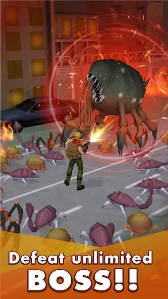 Скачать Alien Survivor (Мод: Безлимитное здоровье и оружие) на Андроид — скриншот 3