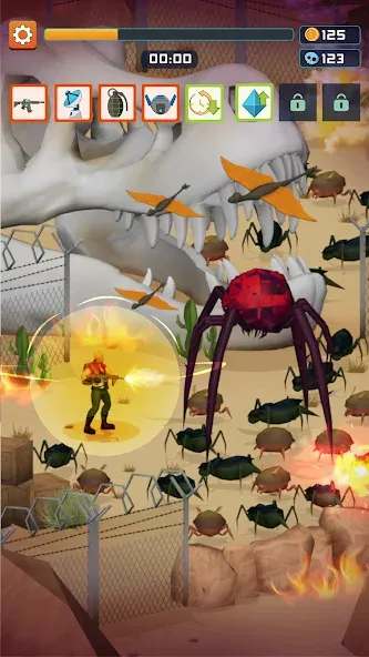 Скачать Alien Survivor (Мод: Безлимитное здоровье и оружие) на Андроид — скриншот 4