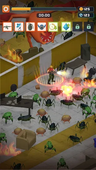 Скачать Alien Survivor (Мод: Безлимитное здоровье и оружие) на Андроид — скриншот 5