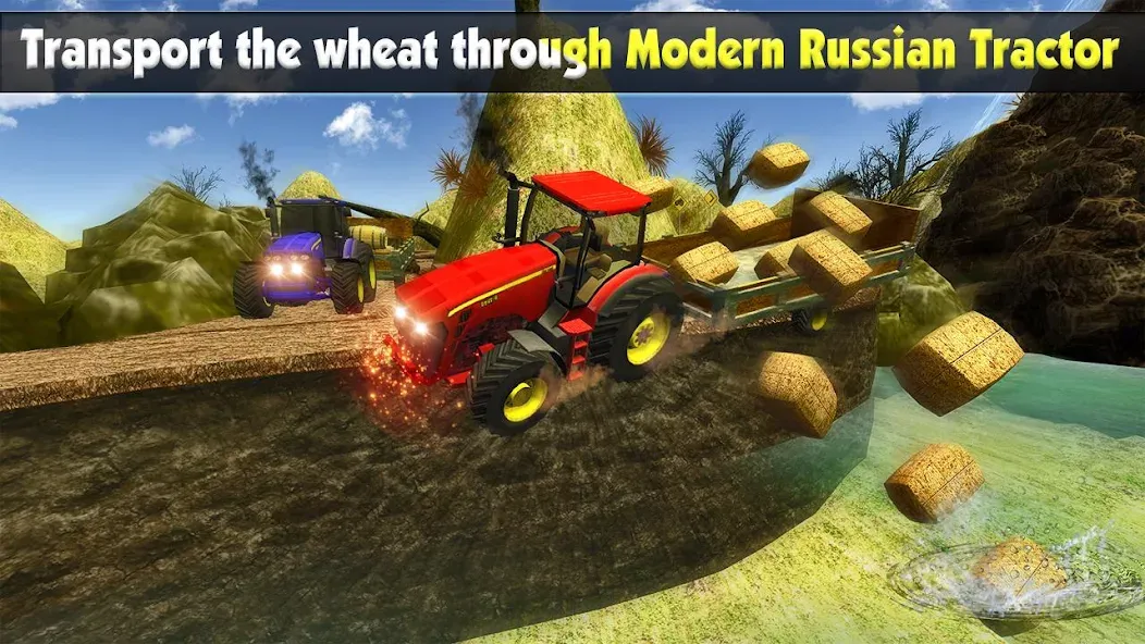 Rural Farming - Tractor games — Взломанная версия (Безлимитные деньги и топливо) — скриншот 3