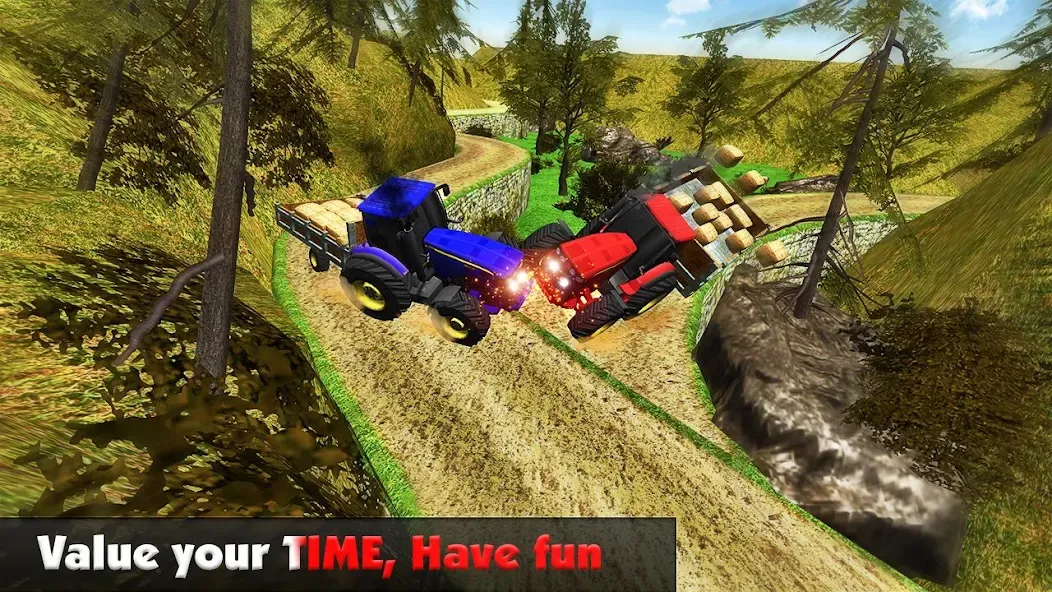 Rural Farming - Tractor games — Взломанная версия (Безлимитные деньги и топливо) — скриншот 4