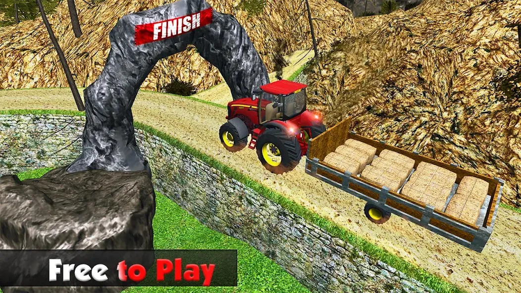 Rural Farming - Tractor games — Взломанная версия (Безлимитные деньги и топливо) — скриншот 5