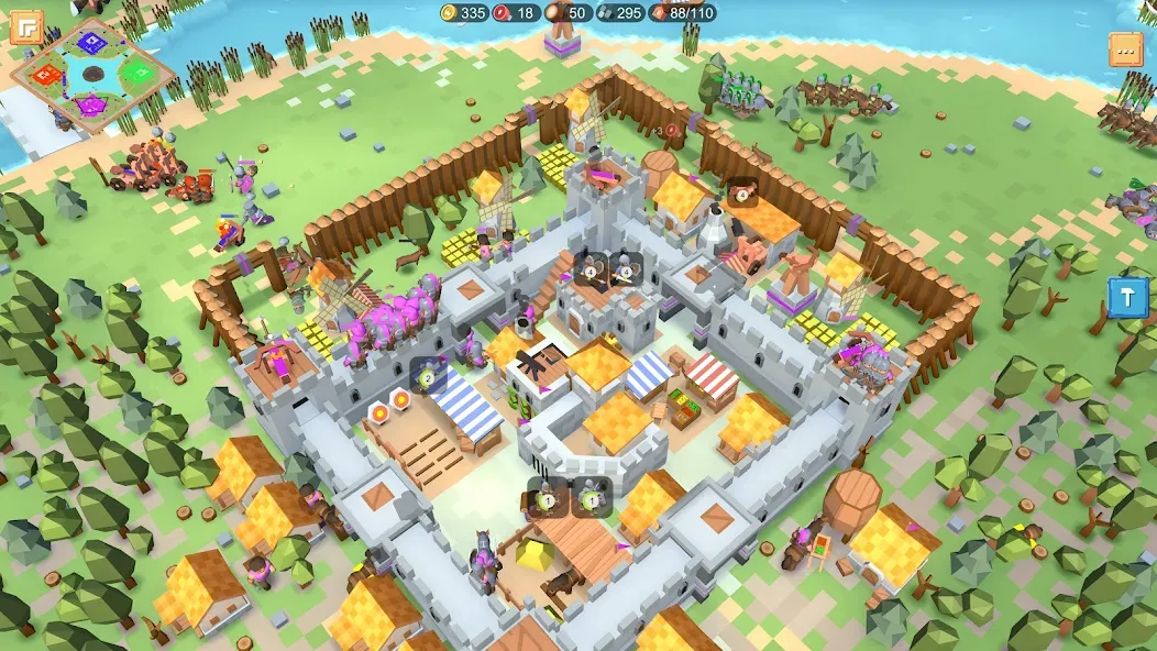 Скачать взлом RTS Siege Up! - Medieval War на Андроид — Безлимитные ресурсы и открыты все уровни — скриншот 2 Скачать взлом RTS Siege Up! - Medieval War на Андроид — Безлимитные ресурсы и открыты все уровни — скриншот 2