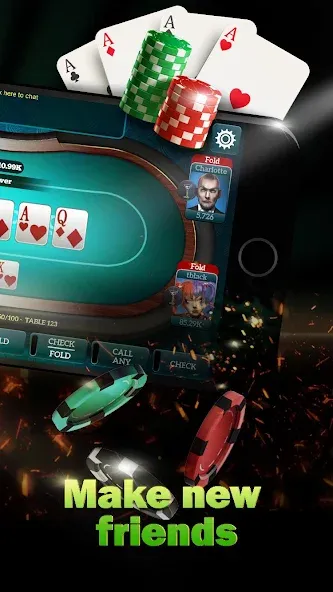 Скачать Live Poker Tables–Texas holdem — Модификация Безлимитные фишки и все столы — скриншот 2 Скачать Live Poker Tables–Texas holdem — Модификация Безлимитные фишки и все столы — скриншот 2