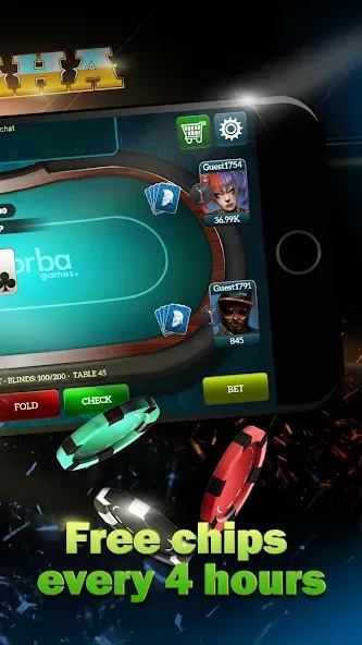 Скачать Live Poker Tables–Texas holdem — Модификация Безлимитные фишки и все столы — скриншот 4 Скачать Live Poker Tables–Texas holdem — Модификация Безлимитные фишки и все столы — скриншот 4