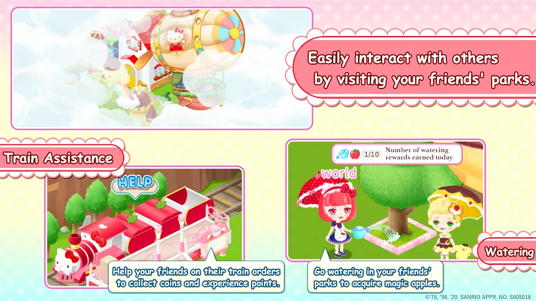 HelloKittyWorld2 Sanrio Kawaii MOD — Безлимитные монеты и открытые предметы на Андроид — скриншот 5
