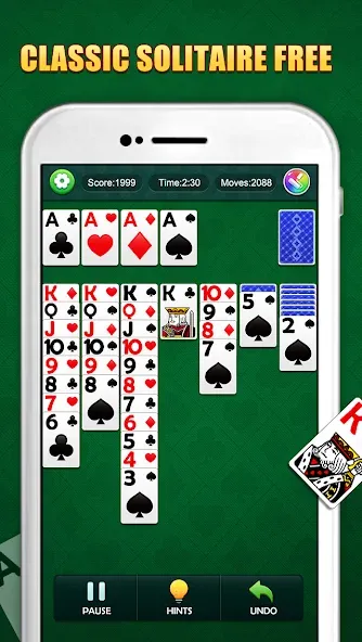 Скачать Solitaire Puzzle : Card Jigsaw на Андроид — Безлимитные подсказки и открыты все уровни — скриншот 1 Скачать Solitaire Puzzle : Card Jigsaw на Андроид — Безлимитные подсказки и открыты все уровни — скриншот 1