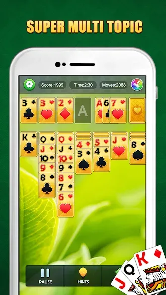 Скачать Solitaire Puzzle : Card Jigsaw на Андроид — Безлимитные подсказки и открыты все уровни — скриншот 4 Скачать Solitaire Puzzle : Card Jigsaw на Андроид — Безлимитные подсказки и открыты все уровни — скриншот 4