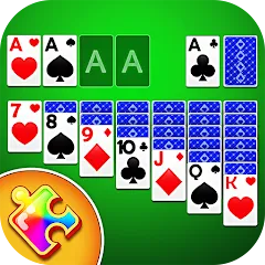 Скачать Solitaire Puzzle : Card Jigsaw на Андроид — Безлимитные подсказки и открыты все уровни